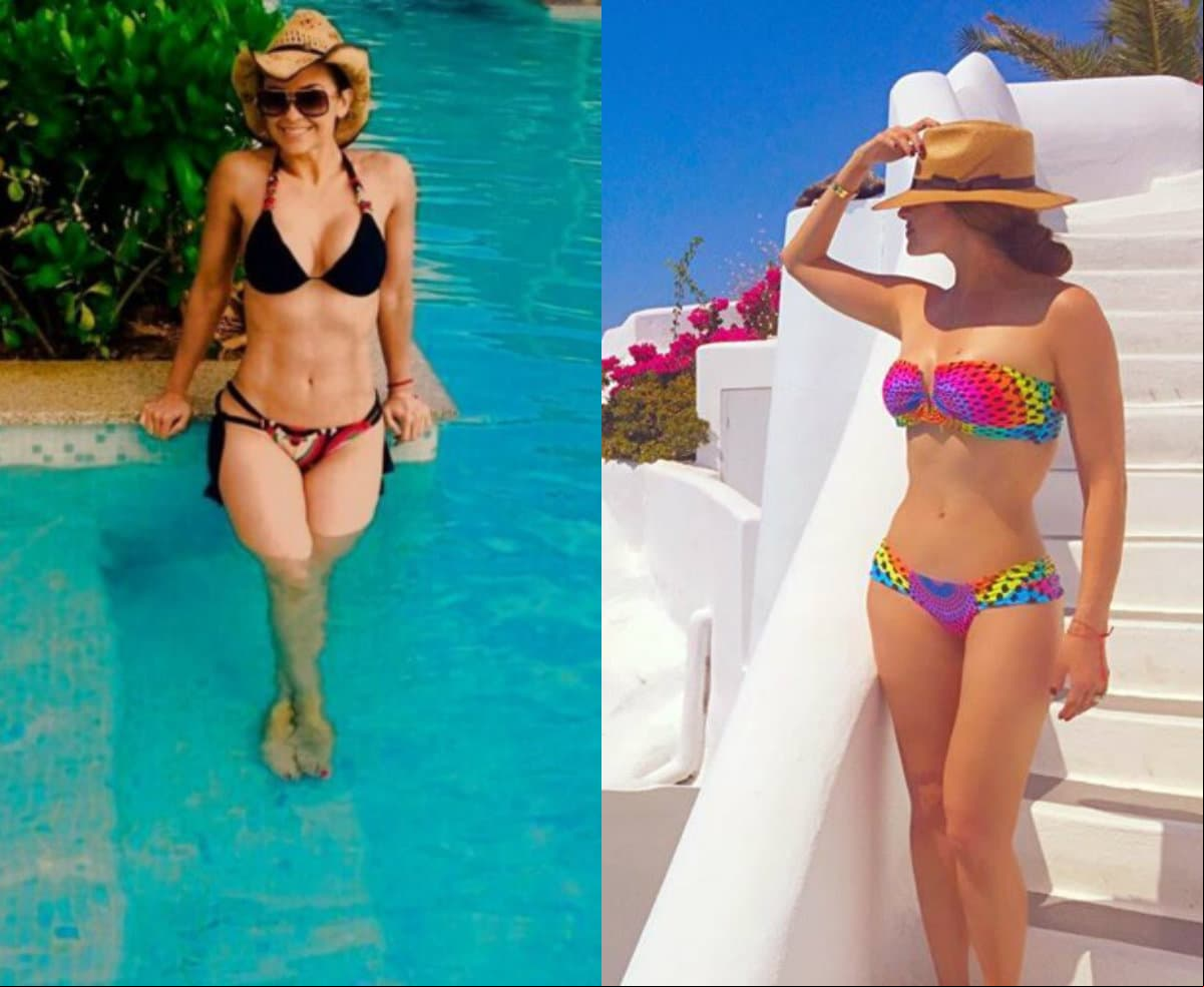 Aracely Arámbula y Galilea Montijo desbordaron sensualidad en una candente batalla. Foto: Instagram