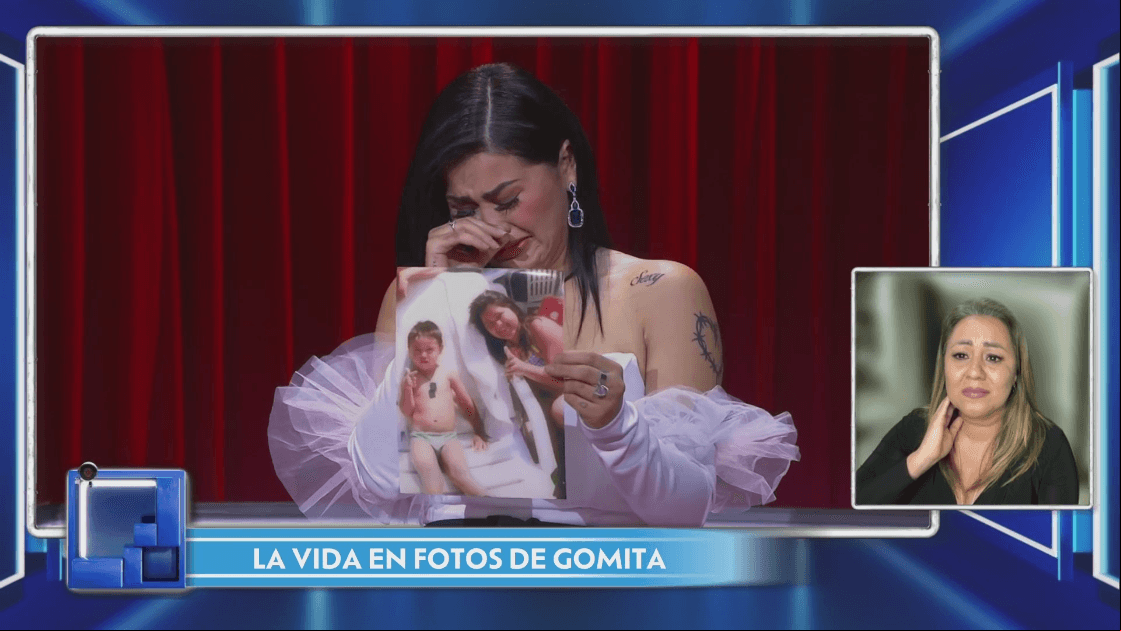 Gomita muestra foto suya con su hermano Lapizito