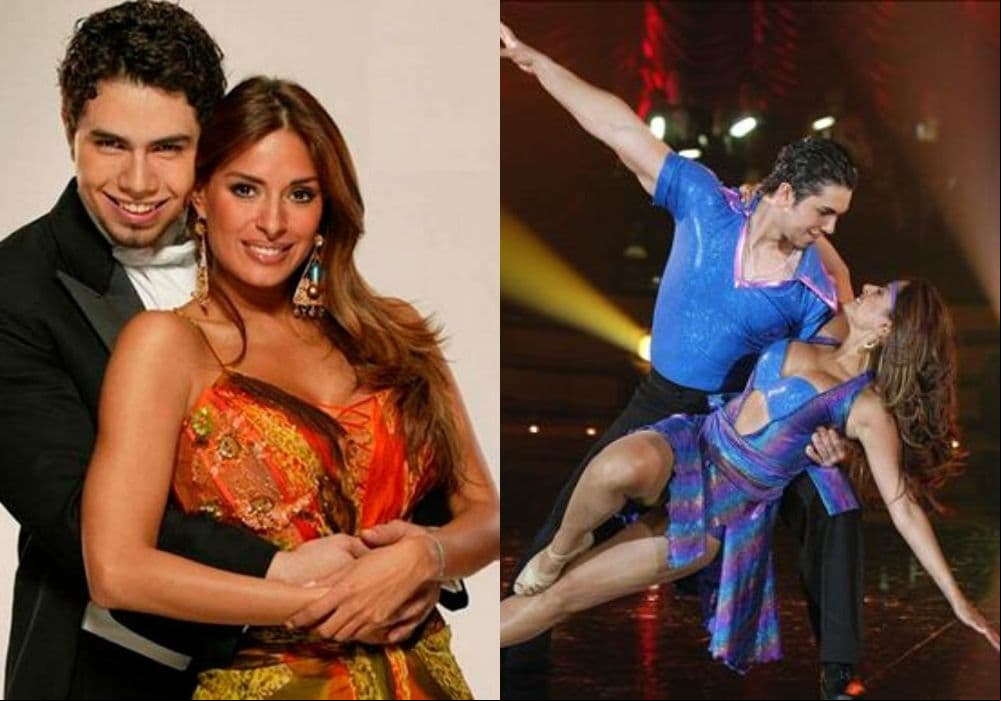 En 2005, se unió al elenco del reality ‘Bailando por un sueño’, donde obtuvo el cuarto puesto. Durante los ensayos del programa se fracturó el dedo meñique del pie, por lo que le tuvieron que enyesar el pie completo.