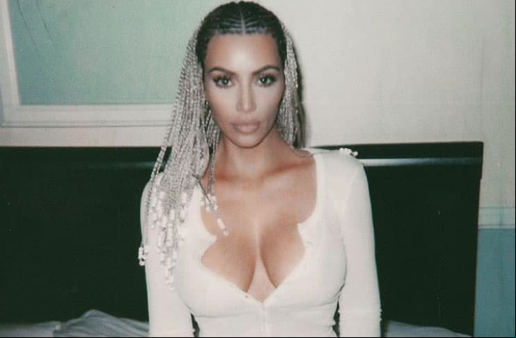 Mira el topless más ardiente que Kim Kardashian ha publicado hasta ahora