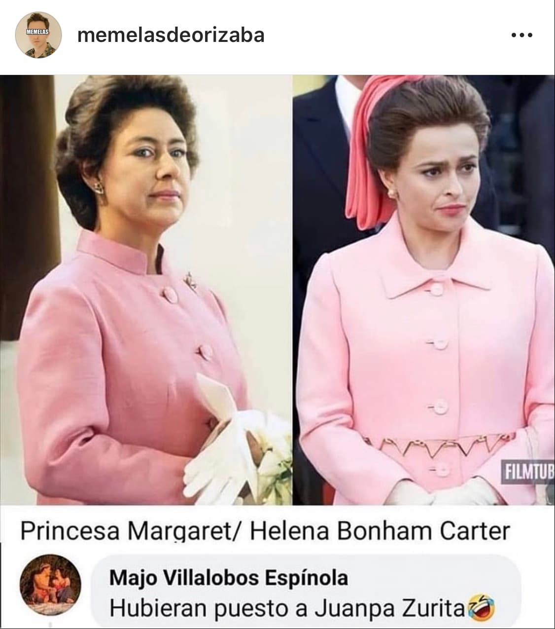 Comparan a Juanpa Zurita con la Princesa Margarita de Inglaterra.