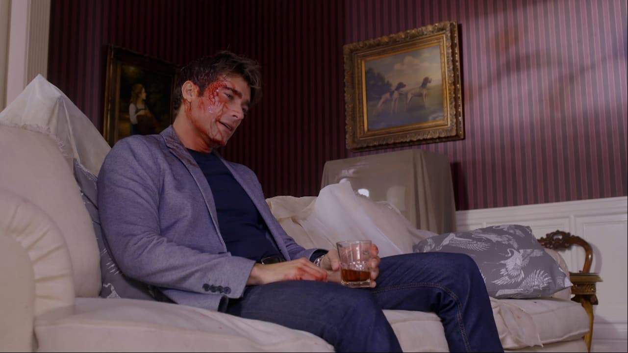 “Fueron uno o dos días de arduo trabajo de la gente de efectos especiales, en todas las escenas estoy yo, no tengo dobles, en ninguna. Recibí un golpe con una botella de caramelo, por suerte no dolió”, aseguró.