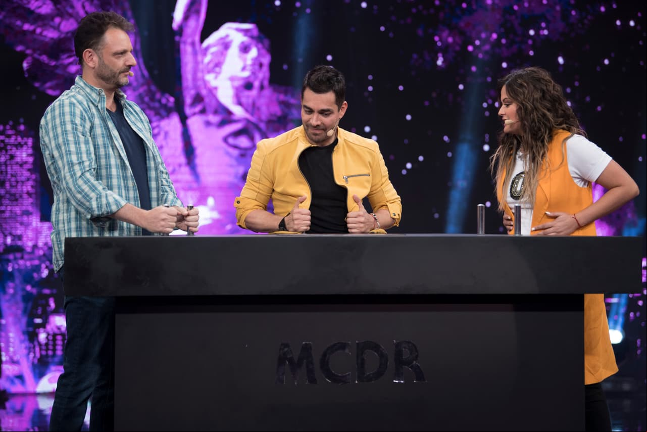 El invitado jugó a Los Toques con Mariana y Fastlicht