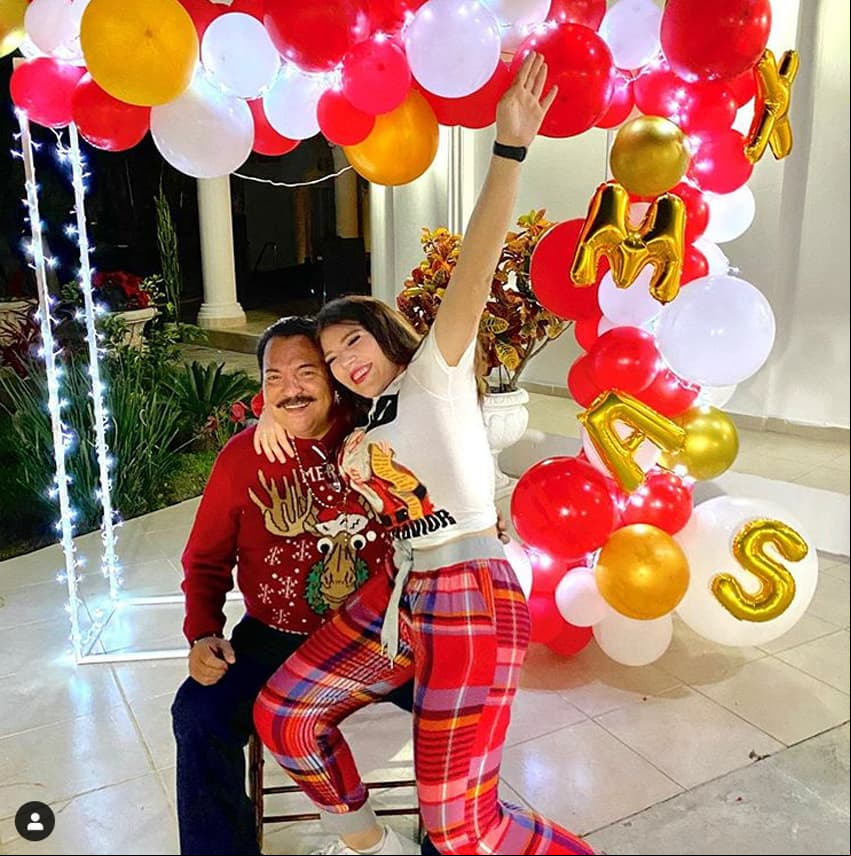 Julio Preciado celebró la Navidad en compañía de su familia en Mazatlán
