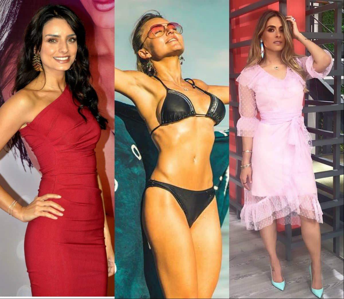 Aislinn Derbez, Angelique Boyer y Galilea Montijo son algunas de las madrastras más sexys del espectáculo mexicano