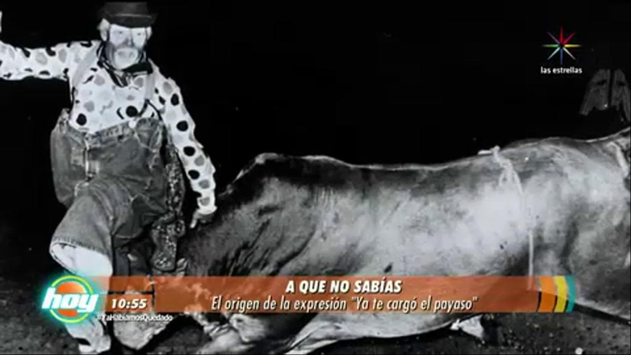 Descubre el origen de "Ya te cargó el payaso"