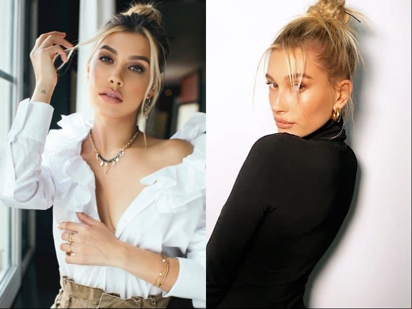 Michelle Salas siempre ha llamado la atención por el parecido físico a su papá Luis Miguel, pero en los últimos años ha dejado al descubierto que podría ser la gemela de Hailey Baldwin, esposa de Justin Bieber.