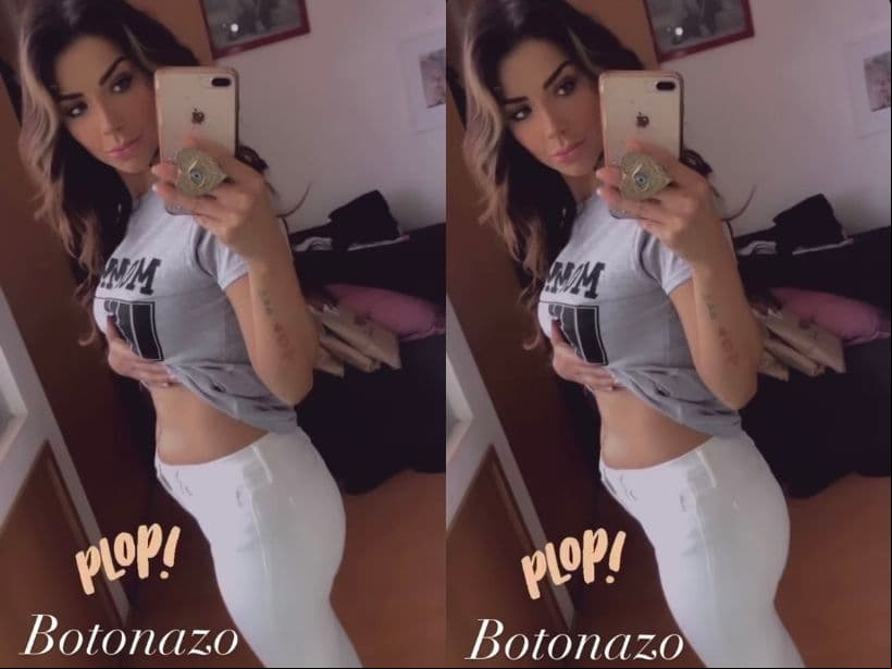 Dos semanas después, Ferka comenzó a compartir en sus redes sociales imágenes del crecimiento de su pancita, dejando al descubierto que los cambios en su cuerpo apenas comenzaban a hacerse presentes.