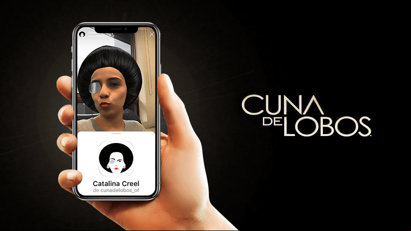 La emblemática Catalina Creel de 'Cuna de Lobos' ya tiene su filtro en Instagram