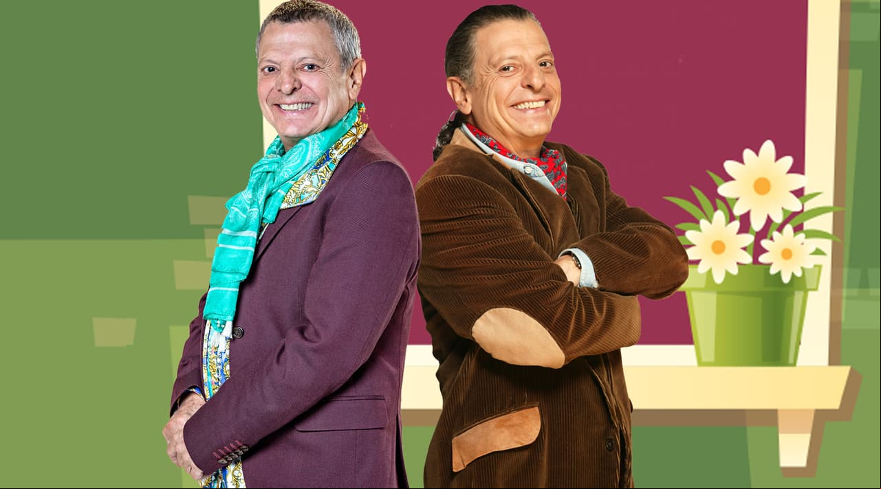 Frankie Rivers se cortó el cabello y las canas son lo de hoy.