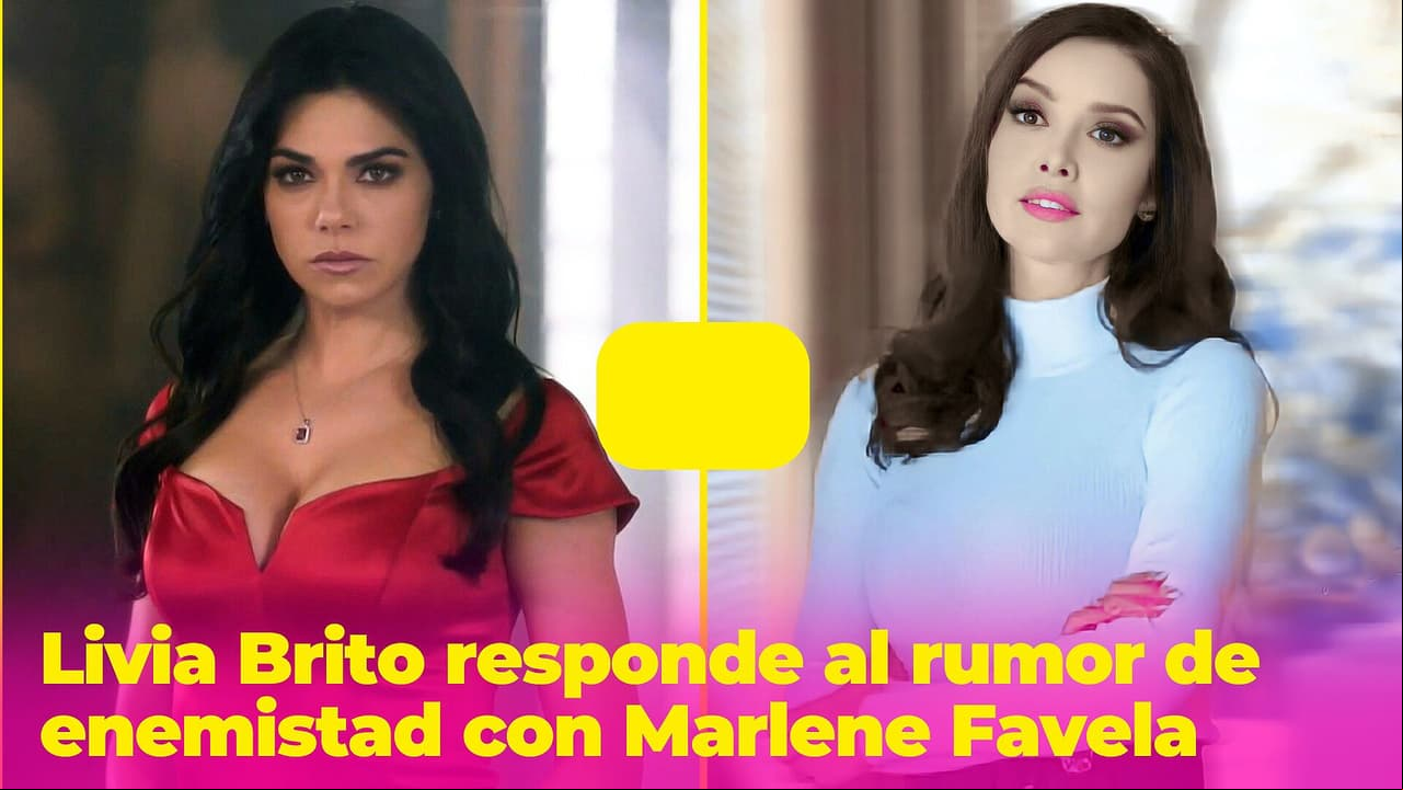 ¿Rivalidad? Livia Brito responde al escándalo de supuesta enemistad con Marlene Favela