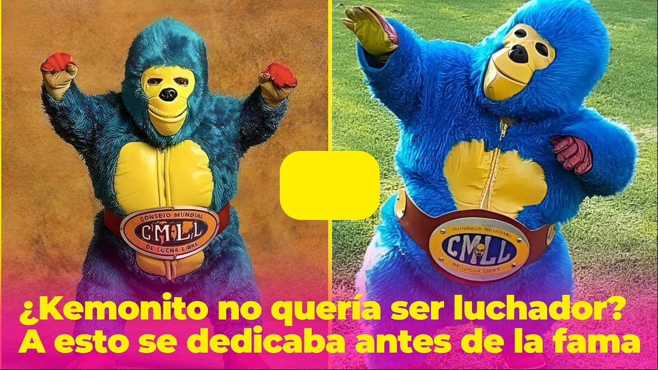 ¿Kemonito no quería ser luchador? A esto se dedicaba antes de la fama