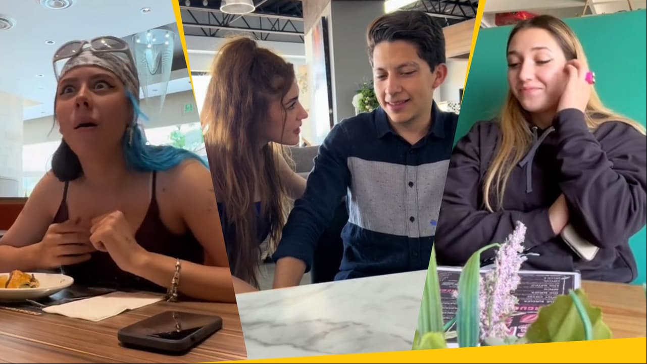 Hombres le dicen "amiga" a su novia para cumplir el nuevo reto de TikTok: videos