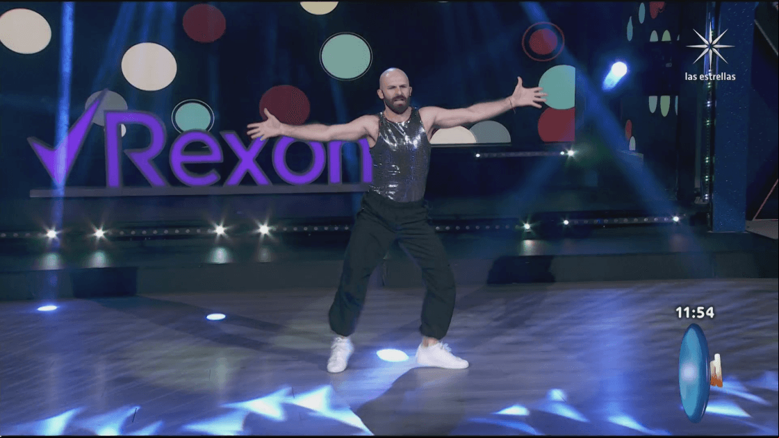Imanol en Las Estrellas bailan en Hoy