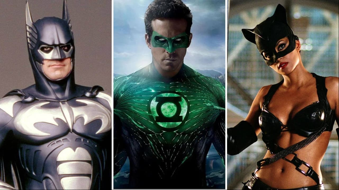 Interpretar a un superhéroe casi acaba con las carreras de estos actores