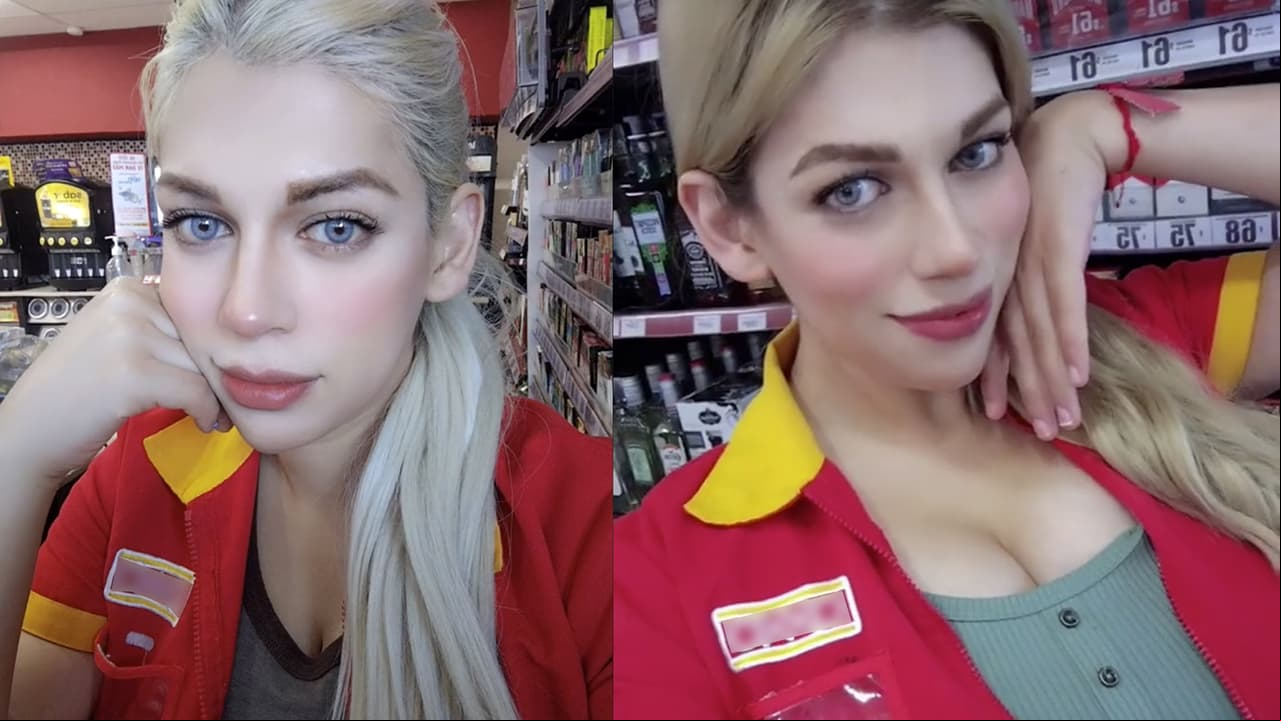 Encuentran a una 'Barbie humana' que impacta a TikTok con su belleza: trabaja en un Oxxo