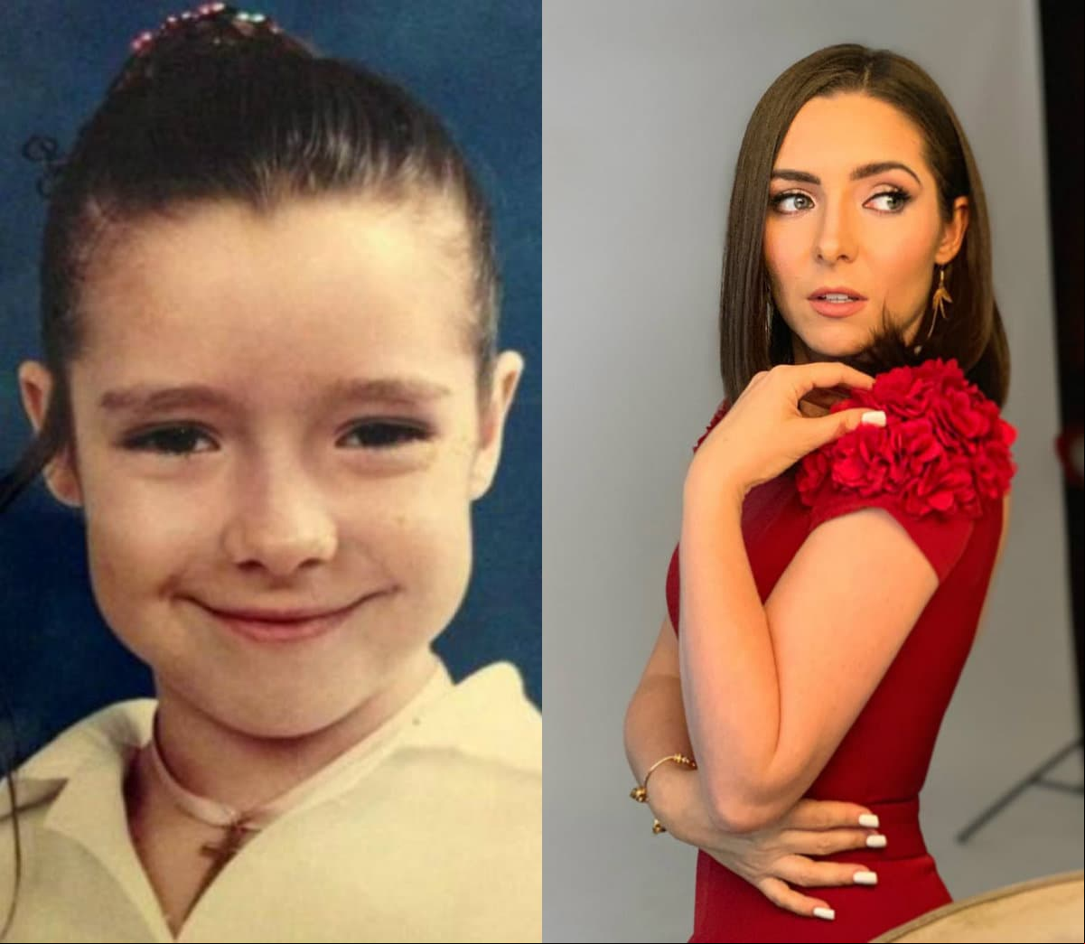 Ariadne Díaz nació en 1985 en Puerto Vallarta. A los dos años enfrentó la muerte de su padre, por lo que desde niña se volvió muy unida a su madre.
