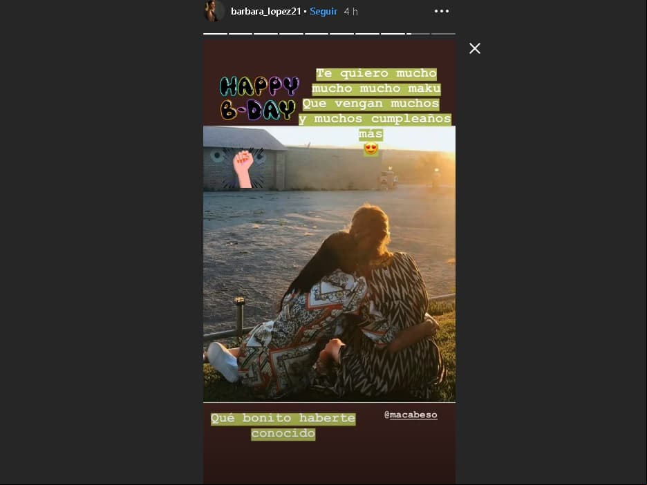 Bárbara López le dedicó un emotivo mensaje a Macarena, con quien creó 'Juliantina' en 'Amar a muerte'