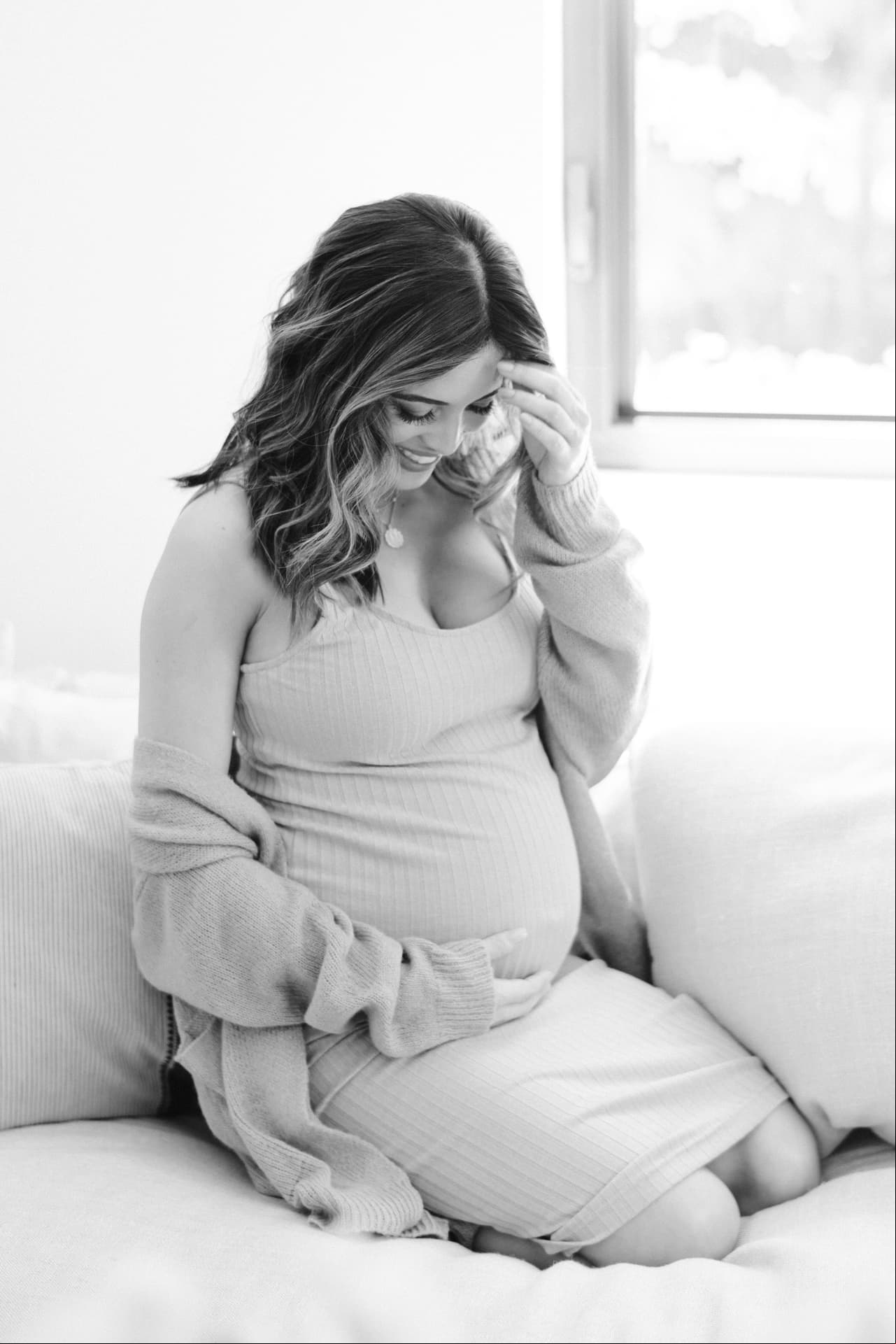 "Fueron los momentos más felices de mi vida": las fotos del embarazo de Pamela Silva y de su bebé