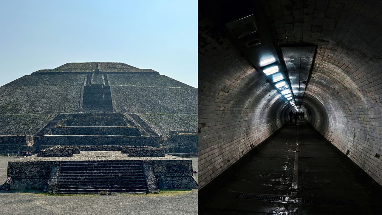 Río de mercurio es encontrado bajo las pirámides de Teotihuacán y desata teoría: ¿fue una tumba?