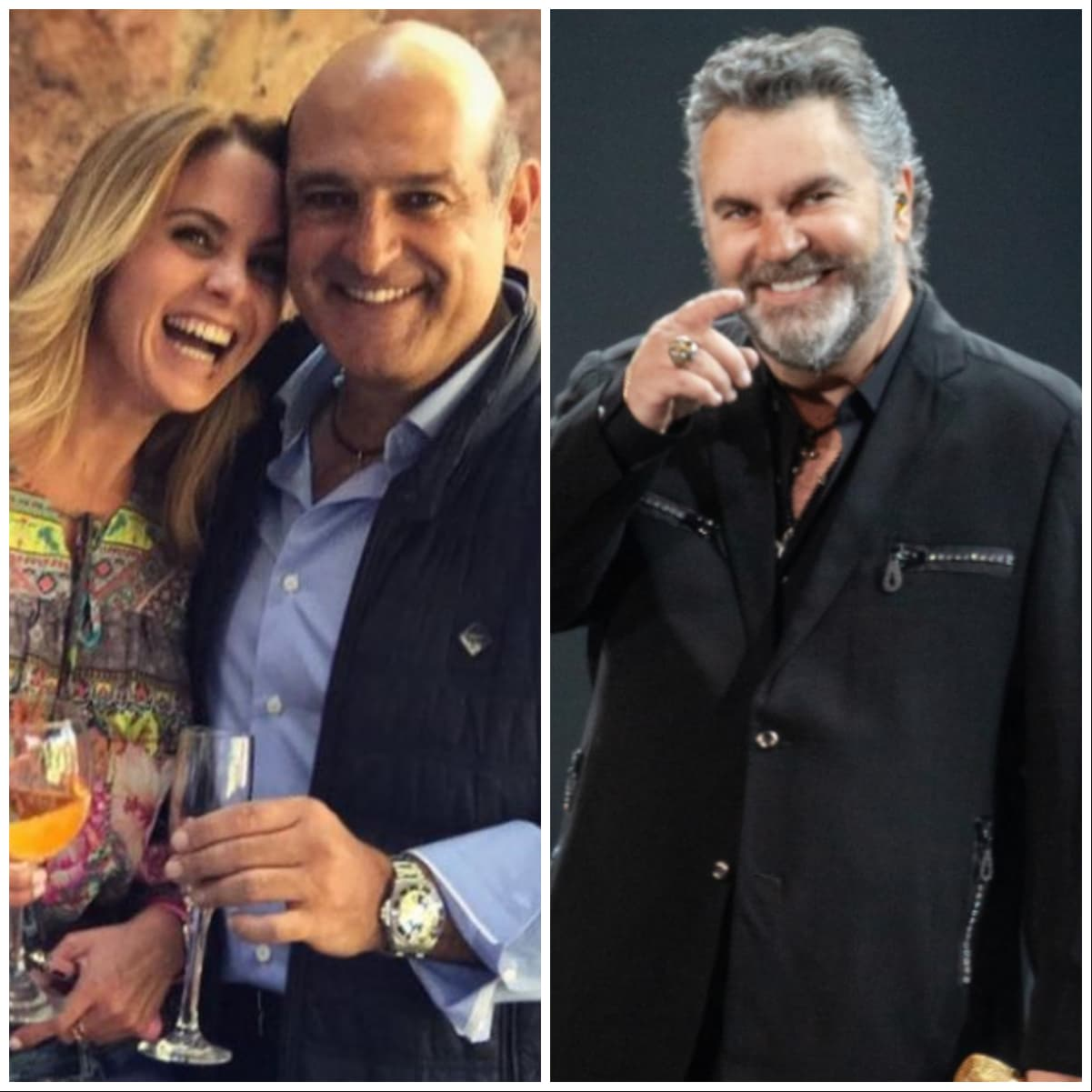 Lucero con su novio Michel Kuri y Mijares