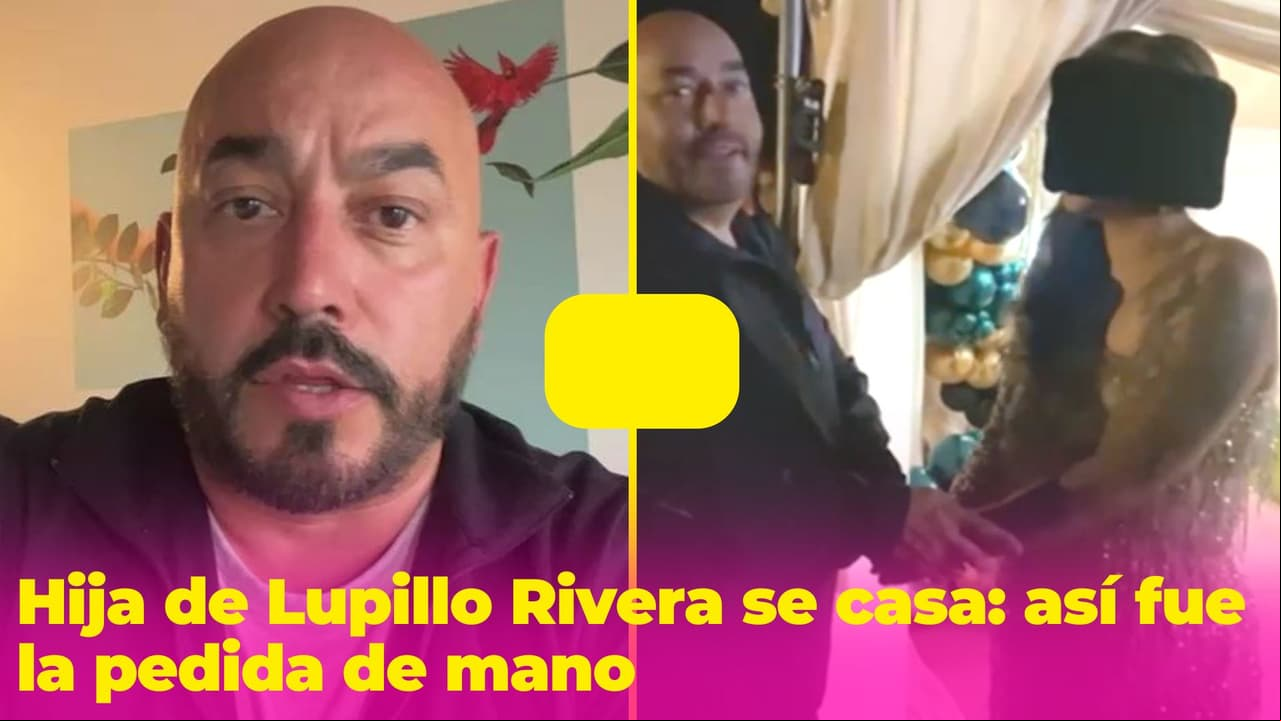 Hija de Lupillo Rivera se casa y él se confabuló con su yerno para la pedida de mano: así fue el momento