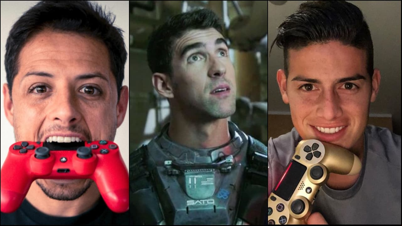 Estos atletas no necesitan vivir indirectamente a través de un videojuego, pero muchos de ellos aún disfrutan de la realidad virtual para pasar un tiempo y, por qué no, hasta hacerlo un modo de vida.