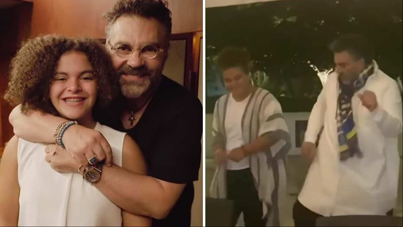 Manuel Mijares felicita a Lucerito con imágenes inéditas