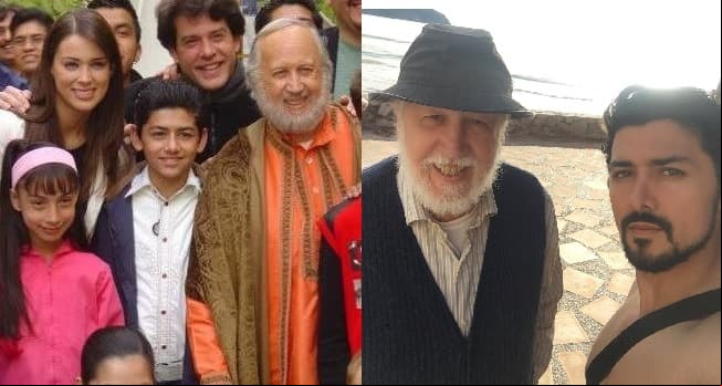 En 2017, Martínez se encontró por casualidad con el Héctor Ortega, quien en 2003 interpretó a Don Darvelio en la novela de Televisa. El momento no podía más que ameritar una selfie de reencuentro.