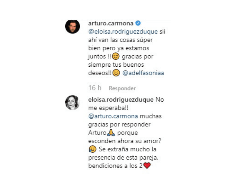 El regiomontano confirmó su relación con la fotografía que expuso Sonia.