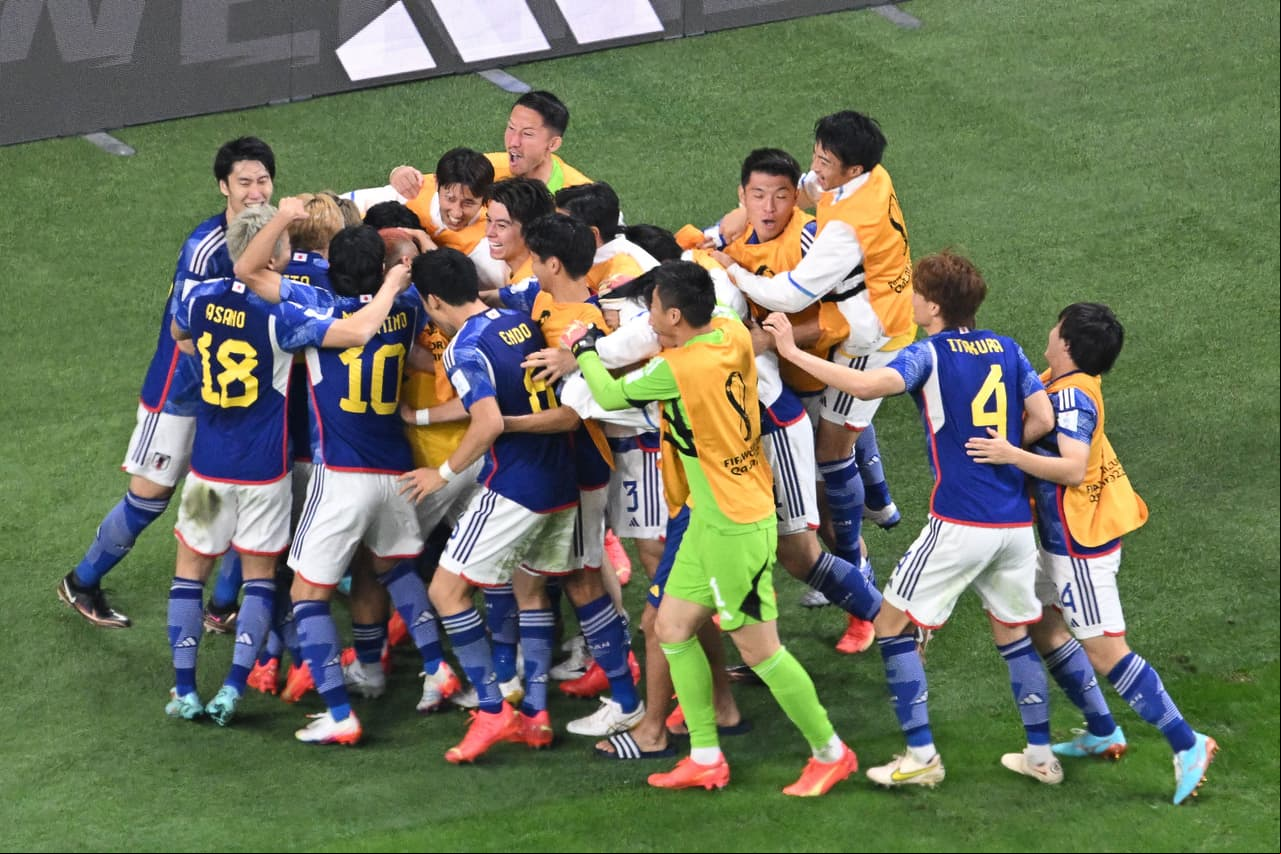 Japón logró llevarse la victoria ante Alemania en un partido que empezaron perdiendo.
