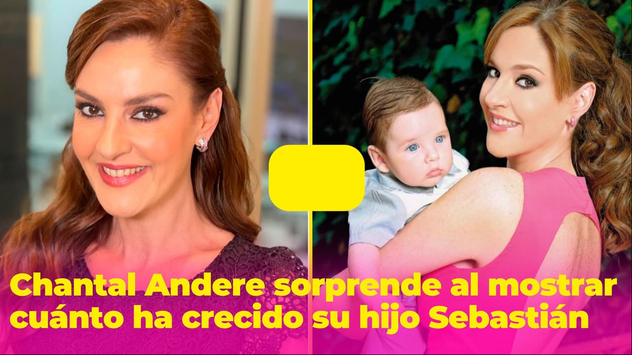Chantal Andere celebra el cumpleaños 9 de su hijo Sebastián y sorprende por cuánto ha crecido