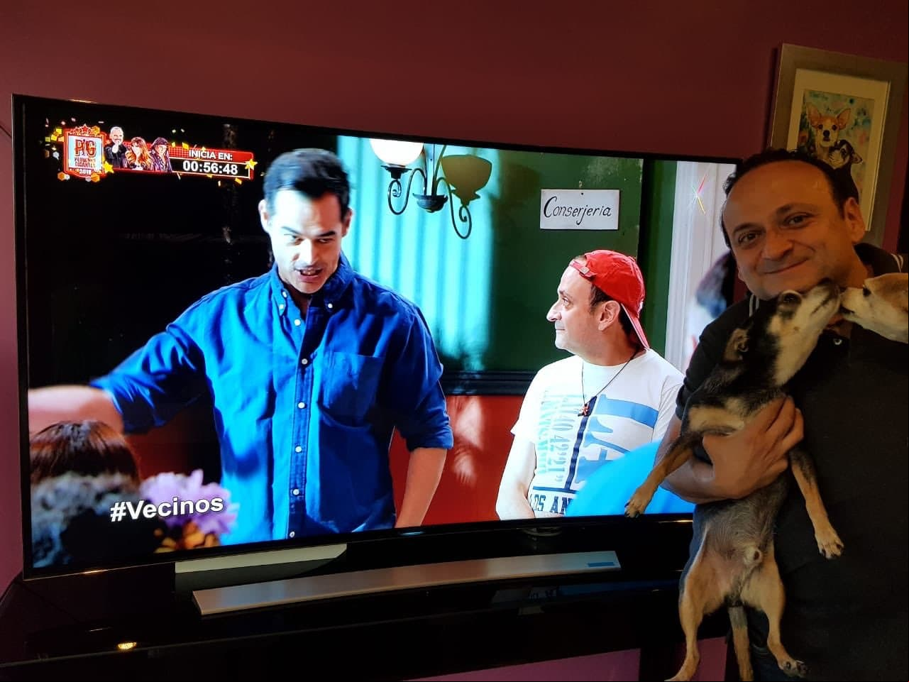 Y disfrutan con él uno de sus programas.