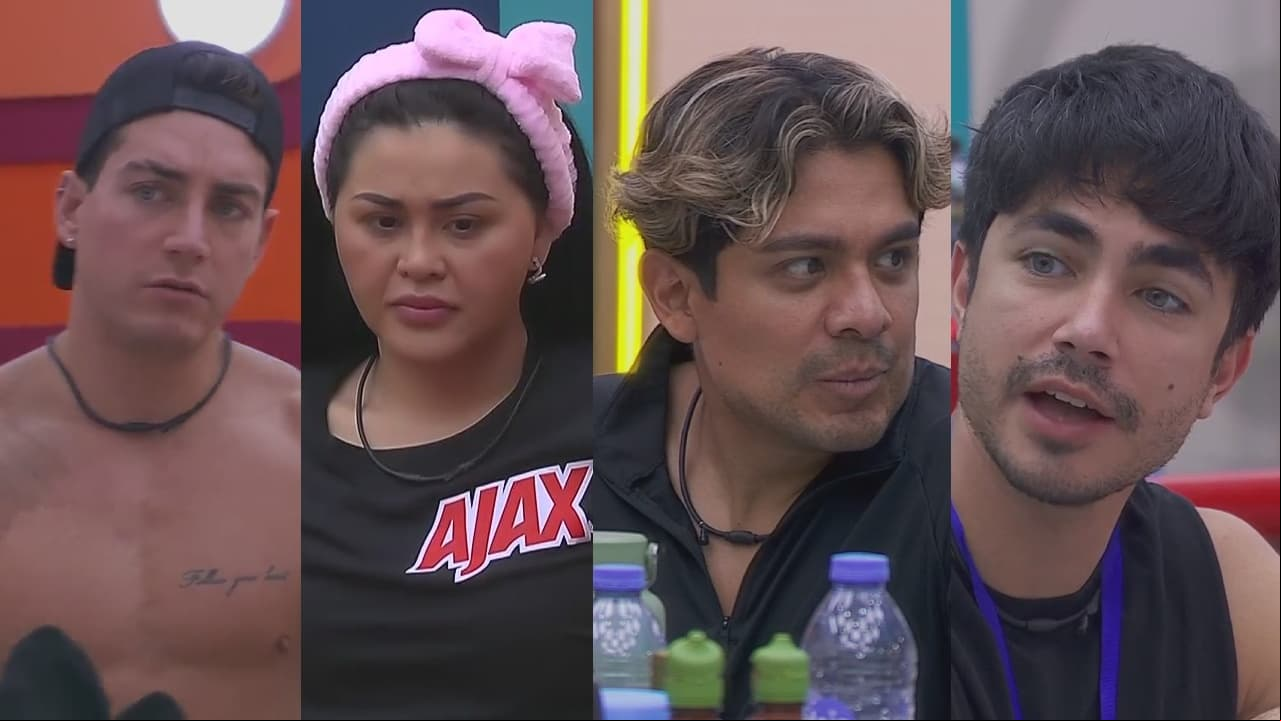Mariana 'forza' a Agustín a darle un beso en la boca a Gomita y Ricardo se aprovecha para besar a Sian