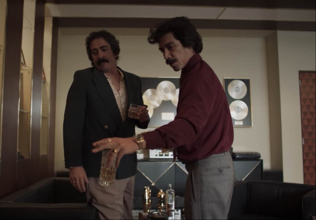 'Tito' y 'Luisito Rey' en 'Luis Miguel: La Serie'