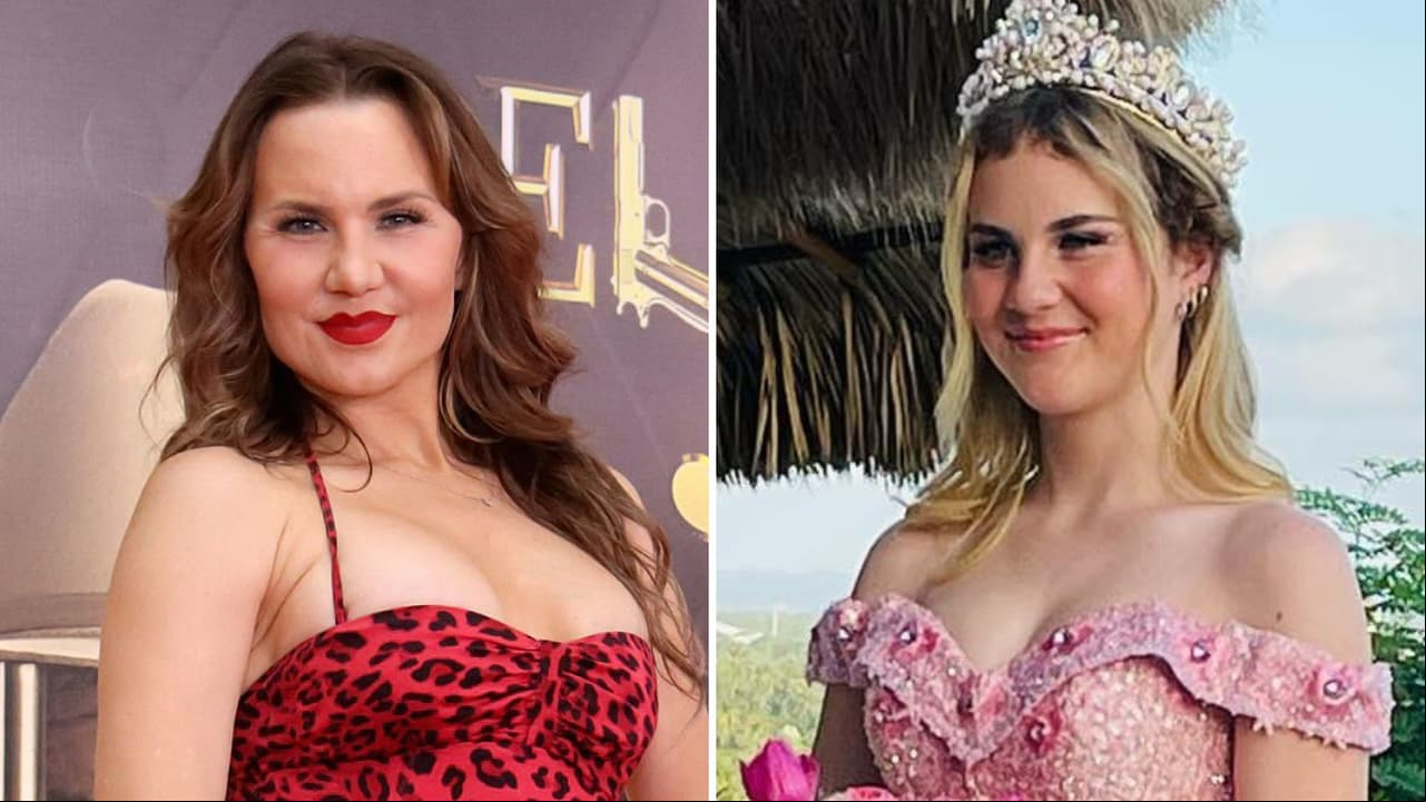 Michelle Vieth tiene un hijo piloto del ejército y ahora se prepara para el debut de su hija en cine