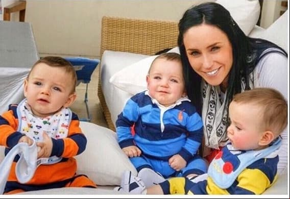 Ese mismo año, nacería Inés su primogénita. Tres años después, en 2012, se convertiría nuevamente en madre, al dar a luz a sus trillizos: Bruno, Diego y Javier.