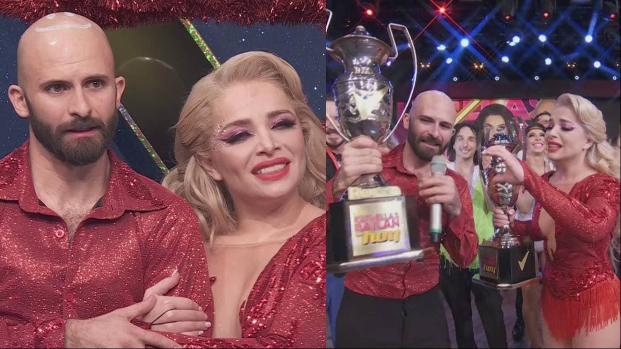 Imanol y Sandra Itzel ganan Las Estrellas Bailan en Hoy: se coronan entre lágrimas 