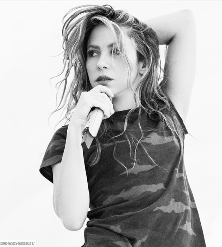 Shakira en los ensayos del Super Bowl 2020