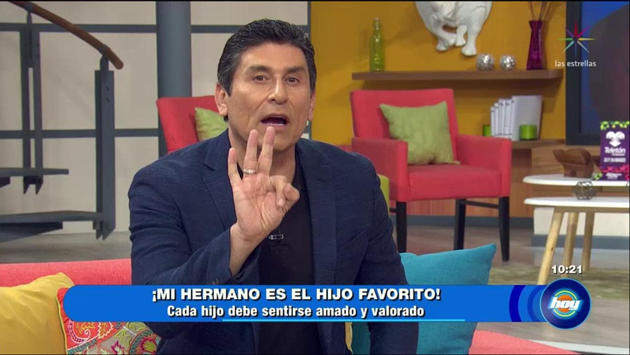 ¿Tienes predilección por alguno de tus hijos?