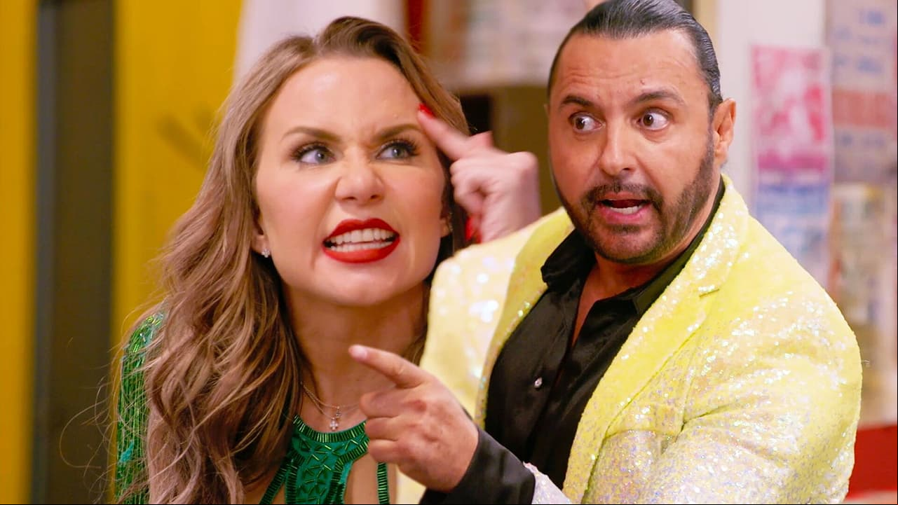 Michelle Vieth y Latin Lover protagonizan épica pelea por un baile en ‘Bola de locos’