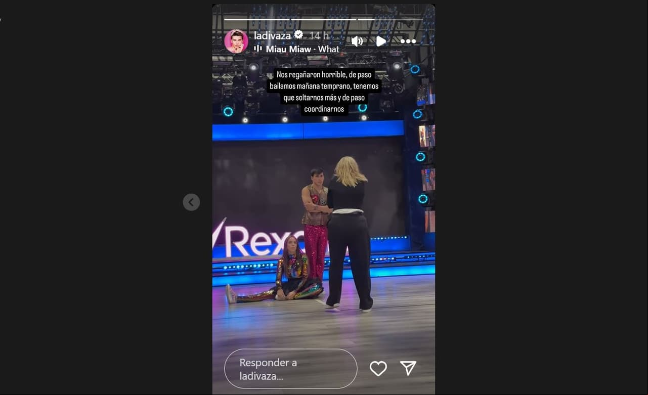 Captura historias de Instagram de La Divaza