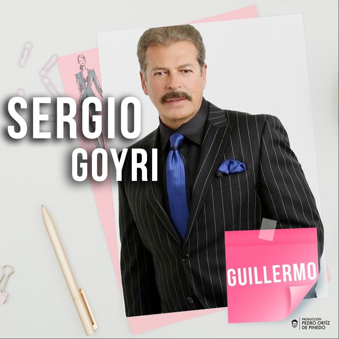 Sergio Goyri regresa a las telenovelas en Televisa luego de ser parte de 'Corazón Indomable', que se retransmite por Las Estrellas a las 2:30 de la tarde.