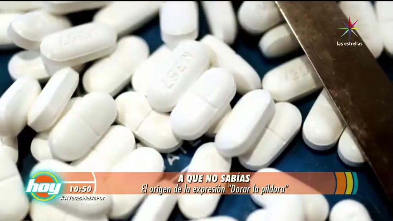 Y a ti ¿Te han Dorado la píldora?