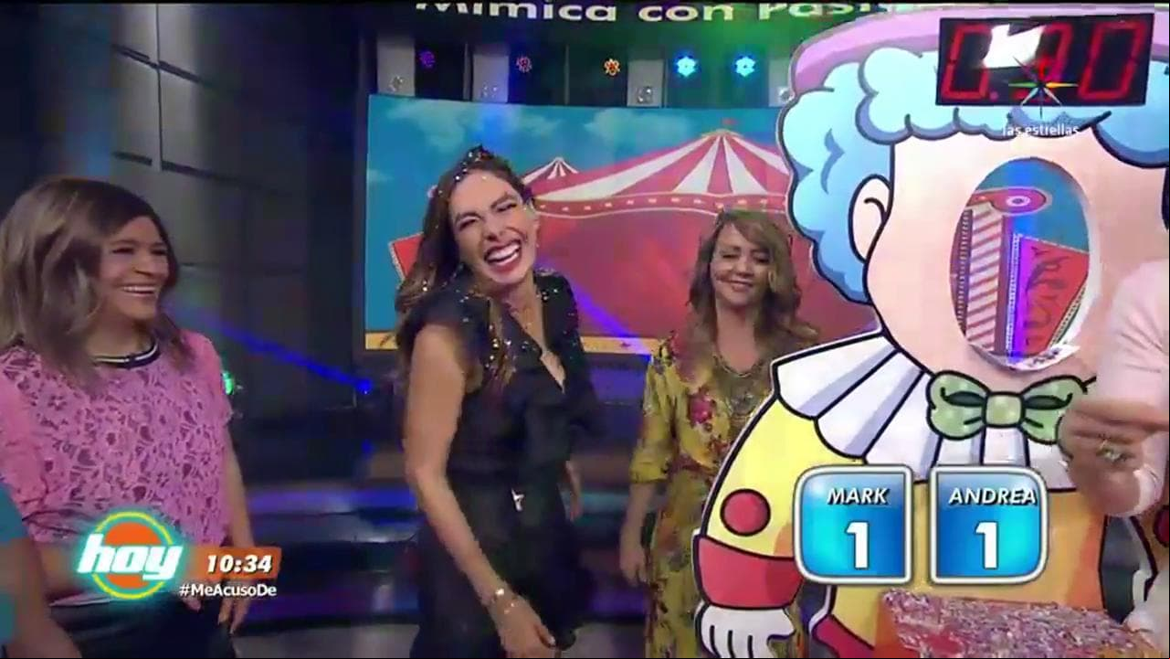 La fiesta llegó y se descontroló el pastelazo