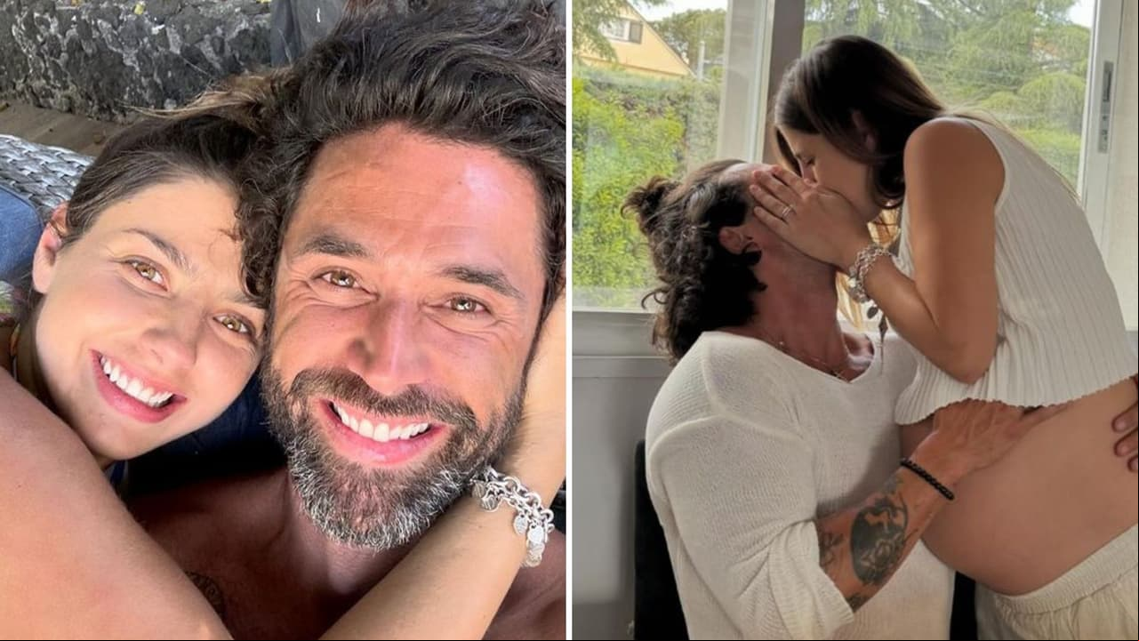 "Ya casi": Matías Novoa publica foto de Michelle Renaud a punto del nacimiento de Milo