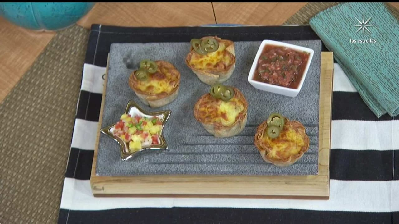 ‘Canastas de chistorra con picadillo gratinadas’: Prepara esta botana para un delicioso fin de semana
