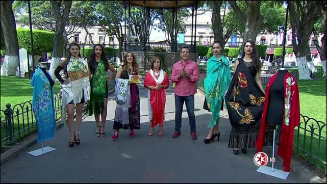 Moda en rebozos, con Rocío Contreras