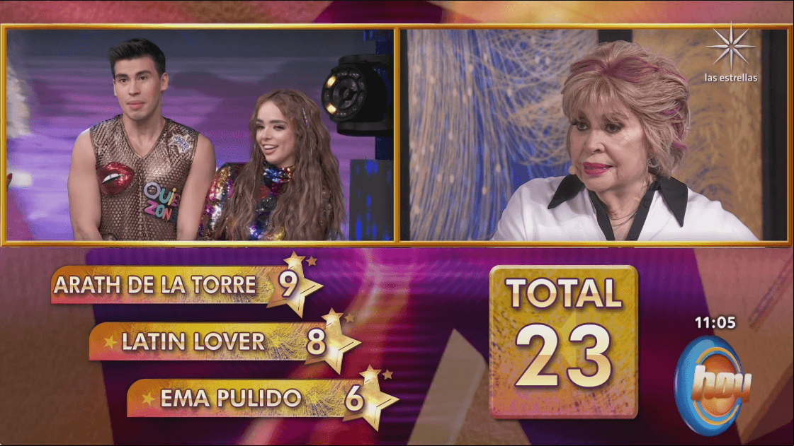 Calificaciones del primer baile de Alana y La Divaza