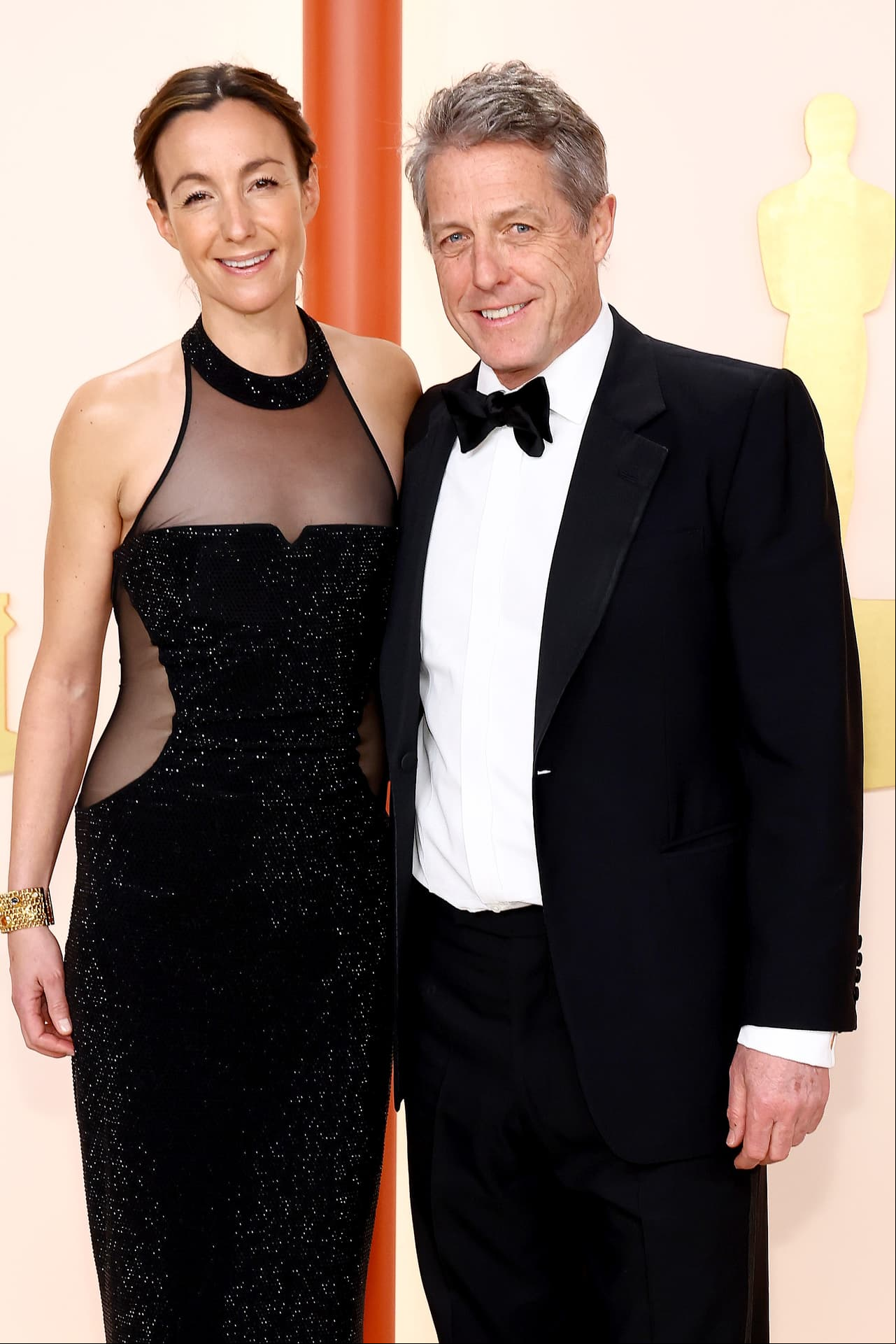 Hugh Grant y Anna Eberstein.